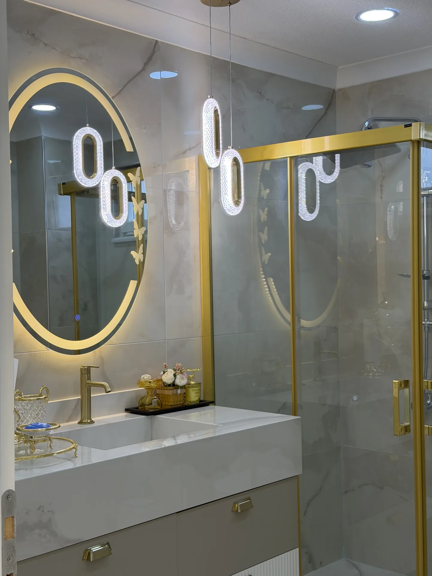 İ-S Evi — Banyo Tezgahı ve Lavabo Detayı