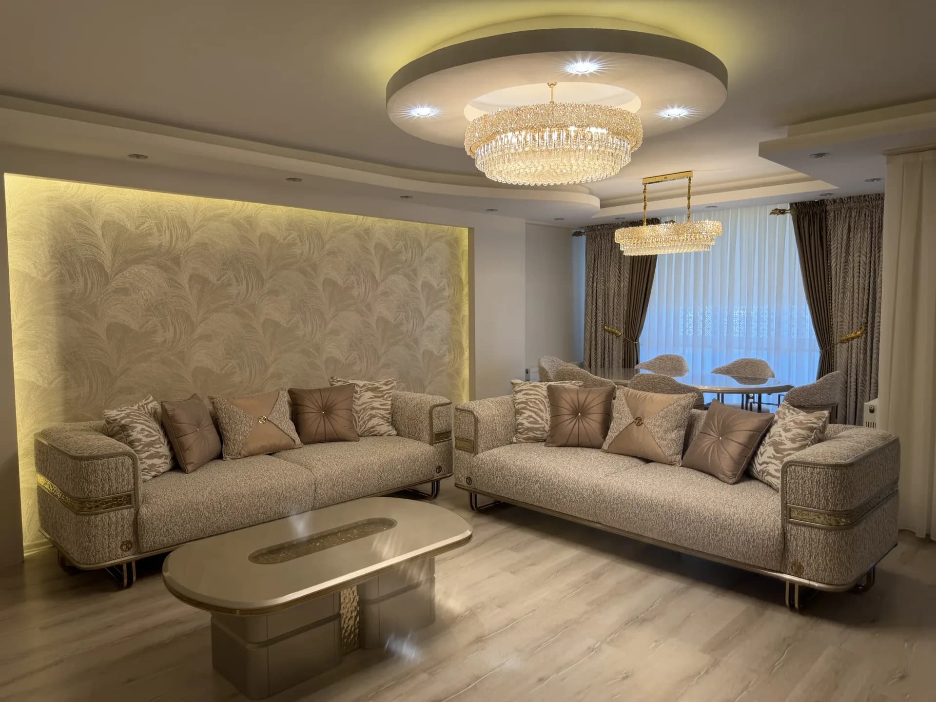 S-İ Evi — Salon Derinlik Perspektifi